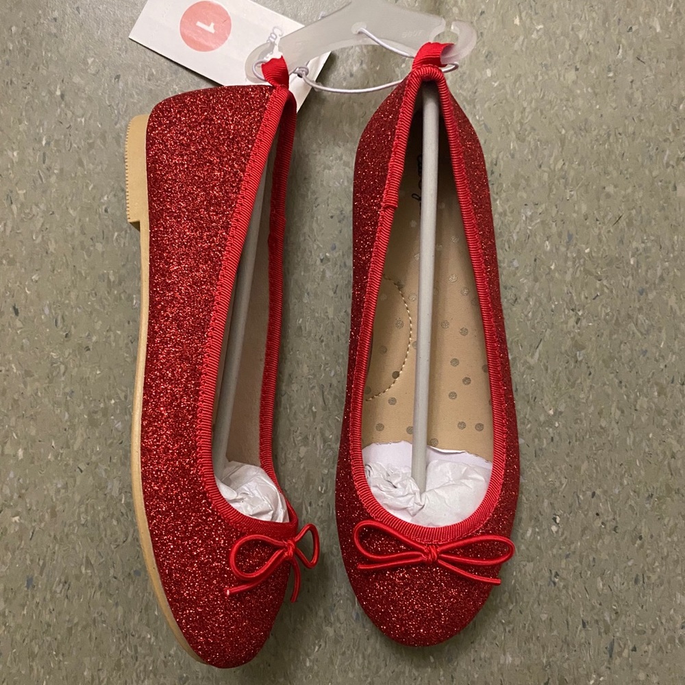 Girls slip on ballet flats